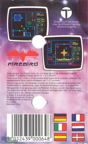 Rebel Star - 2 Players — Box back