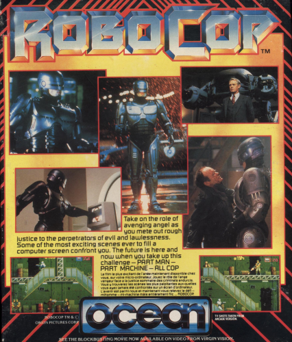 RoboCop — Box back