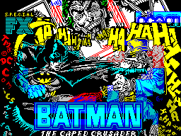 Batman : The Caped Crusader — Title screen
