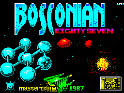 Bosconian '87 — Title screen