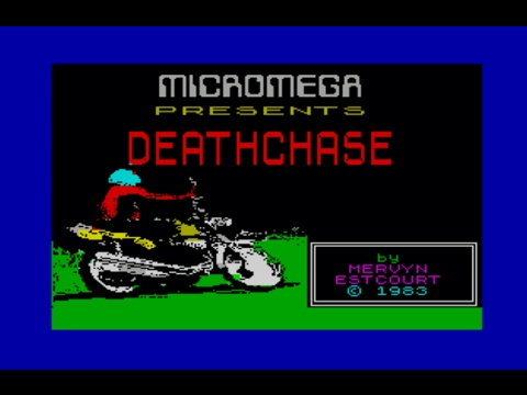 Deathchase — Title screen