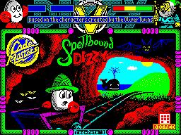 Dizzy V : Spellbound Dizzy — Title screen