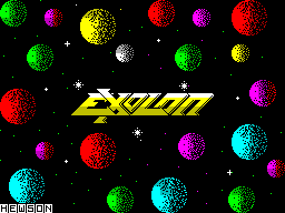 Exolon — Title screen