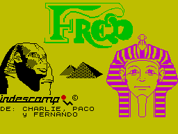 Fred — Title screen