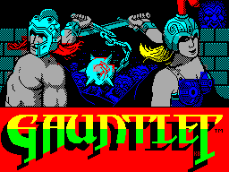 Gauntlet — Title screen