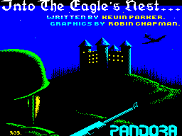 Into the Eagle's Nest — Title screen