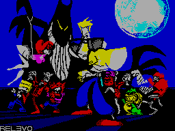 Invasion of the Zombie Monsters — Title screen