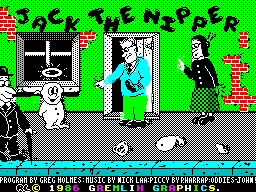 Jack the Nipper — Title screen
