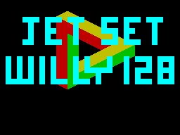 Jet Set Willy 128 — Title screen