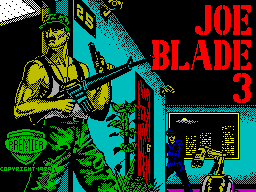 Joe Blade III — Title screen