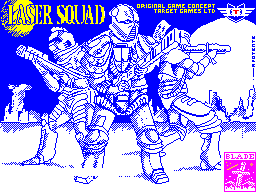 Laser Squad — Title screen