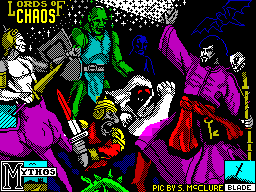 Lords of Chaos — Title screen