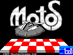 Motos — Title screen