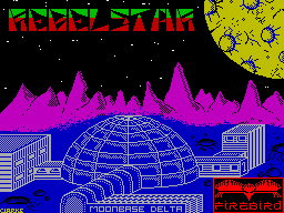 Rebel Star - 2 Players — Title screen