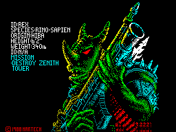 Rex — Title screen