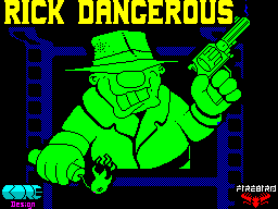 Rick Dangerous — Title screen