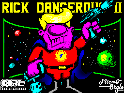 Rick Dangerous 2 — Title screen