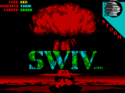 SWIV — Title screen