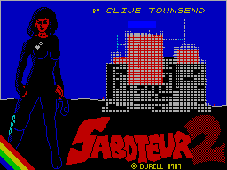 Saboteur II — Title screen
