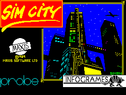 Sim City — Title screen