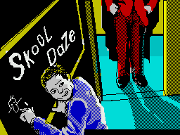 Skool Daze — Title screen