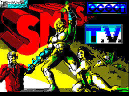 Smash T.V. — Title screen