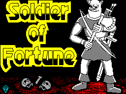 Soldier of Fortune — Title screen