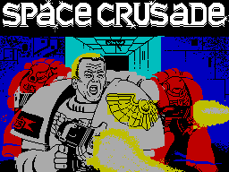 Space Crusade — Title screen