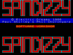 Spindizzy — Title screen