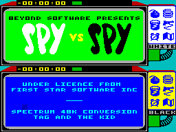 Spy vs Spy — Title screen