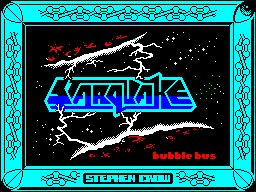 Starquake — Title screen