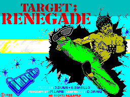Target; Renegade — Title screen