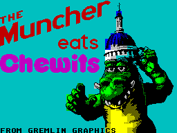 The Muncher — Title screen