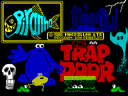The Trap Door — Title screen