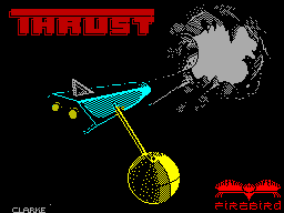Thrust — Title screen