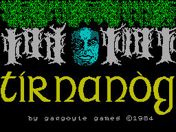 Tir Na Nog — Title screen