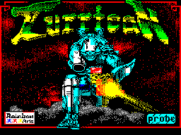 Turrican — Title screen