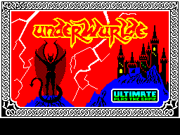 Underwurlde — Title screen