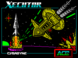 Xecutor — Title screen
