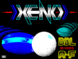 Xeno — Title screen