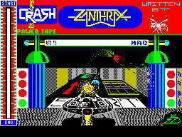 Zanthrax — Title screen