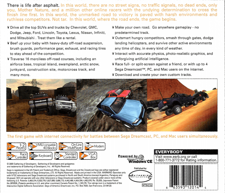 4x4 Evo — Box back