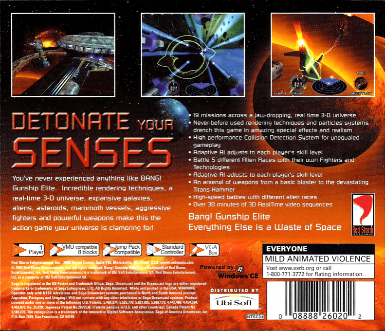 Bang! Gunship Elite — Box back