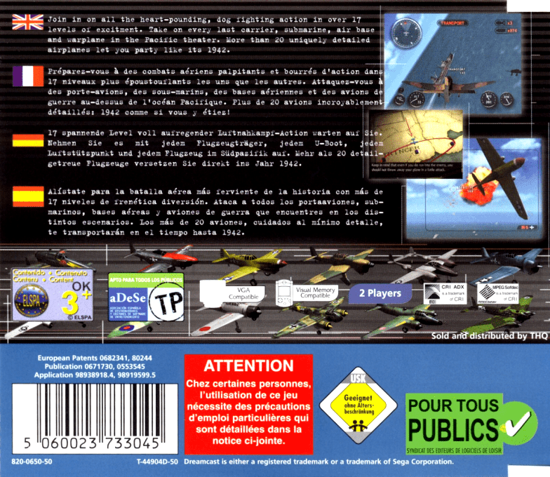Iron Aces — Box back
