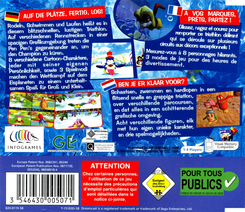 PenPen — Box back
