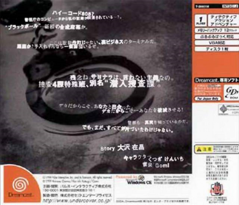 UnderCover AD2025 Kei — Box back