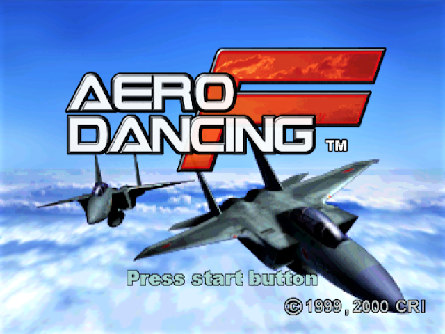 AeroWings 2 : Airstrike — Title screen