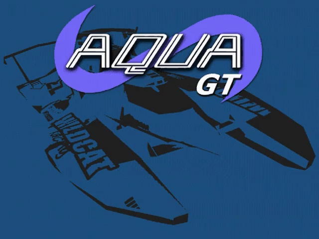 Aqua GT — Title screen