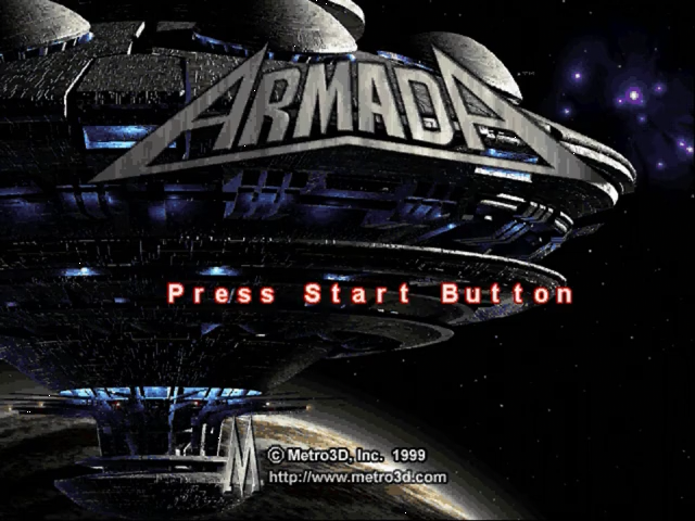 Armada — Title screen