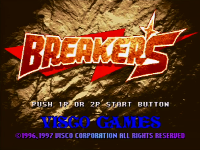 Breaker's — Title screen